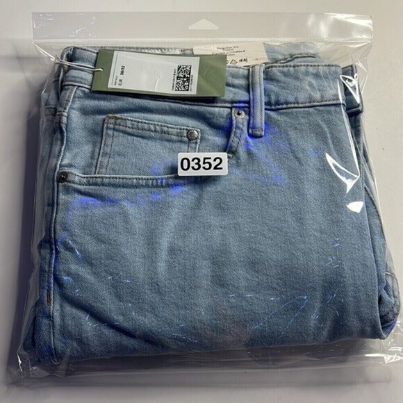 Women's plus size Regular Jean blue Fit Strech Coupe Standard Strech W38 L32 - Picture 16 of 16